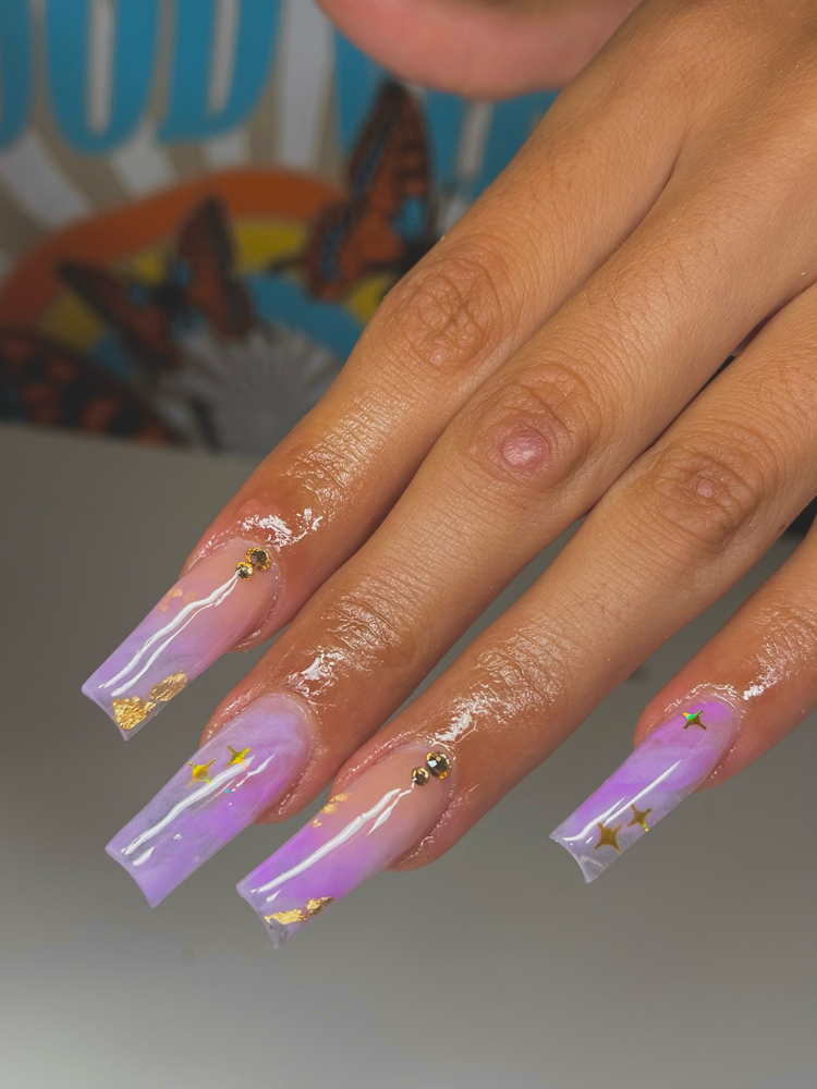 Marble Nails