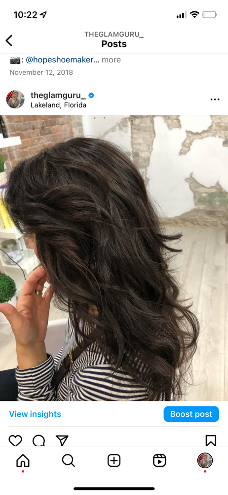 Grey Coverage/Root Re-touch