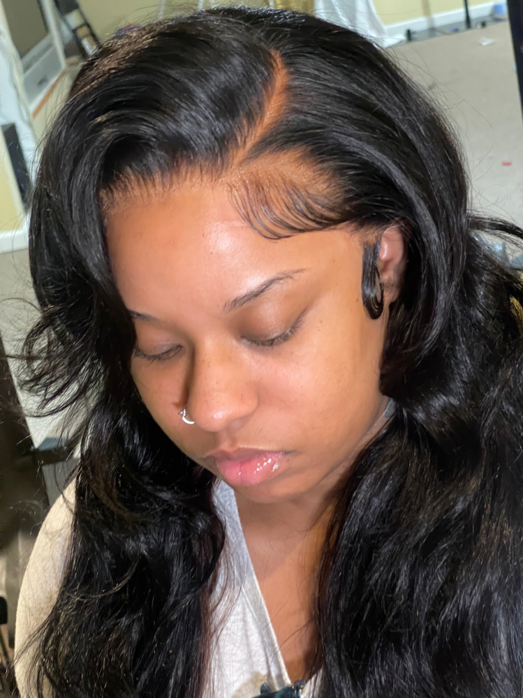 Frontal wig installation