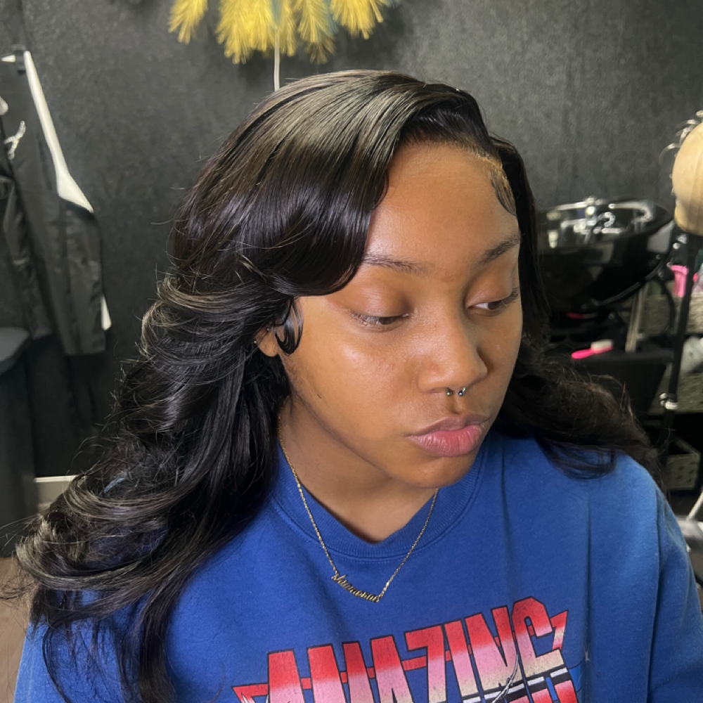 Frontal Sew In at Beauty Privé by Nena in Matthews, NC