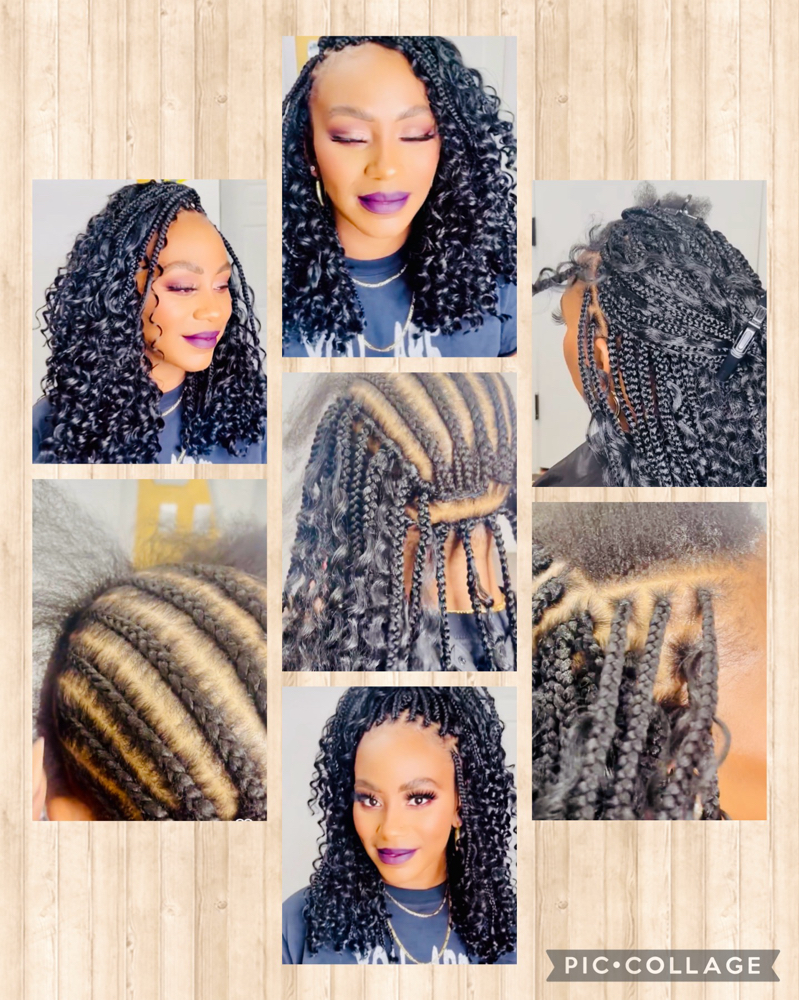 Half Crochet & Single Braids