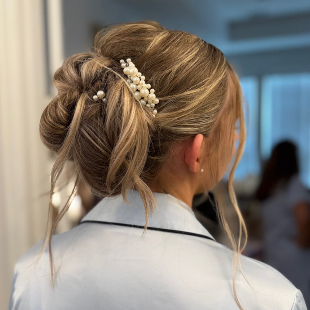 Updo at Hair By Alex in Montgomery, TX