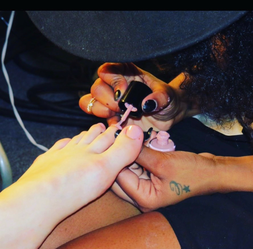 Pedicure With Callus Remover Gel