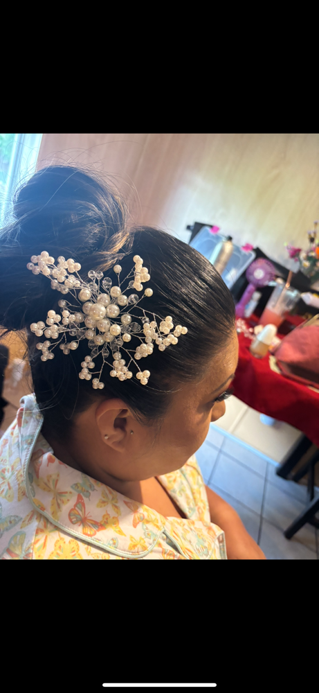 Bridal Updo Styling