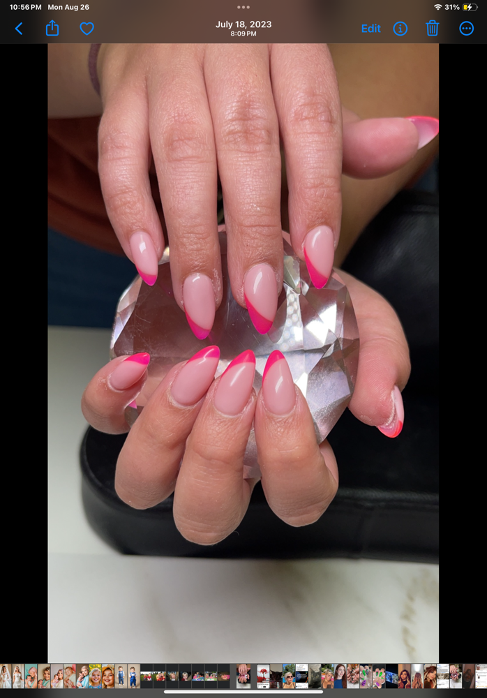 Acrylic Fill In