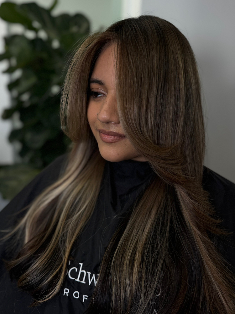 Partial Balayage at KP Hair Lab in Garden City, NY