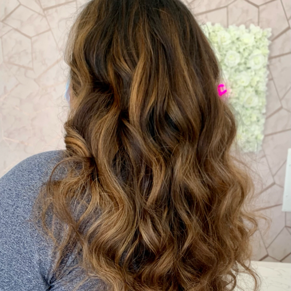 Blow Out With Extensions at Villainess Beauty in San Diego, CA