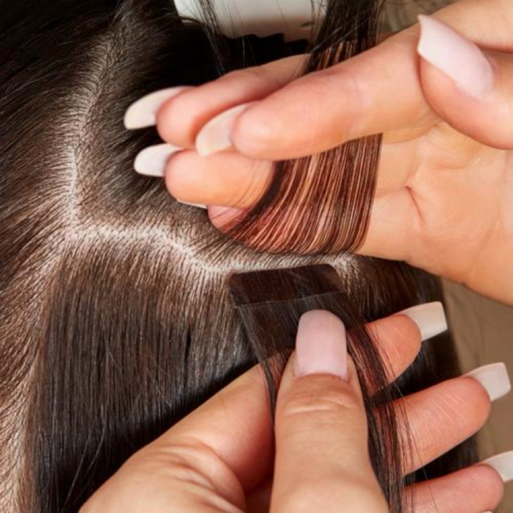 Tape In Hair extensions at LindaBella Beauty Studio by Aleisha LLC in New Jersey, NJ