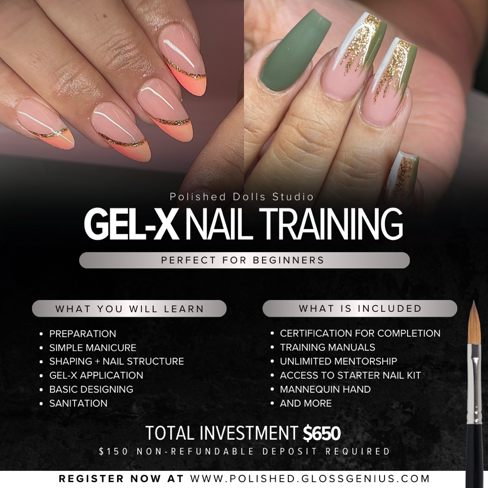 1 On 1 Gel-X Nail Course