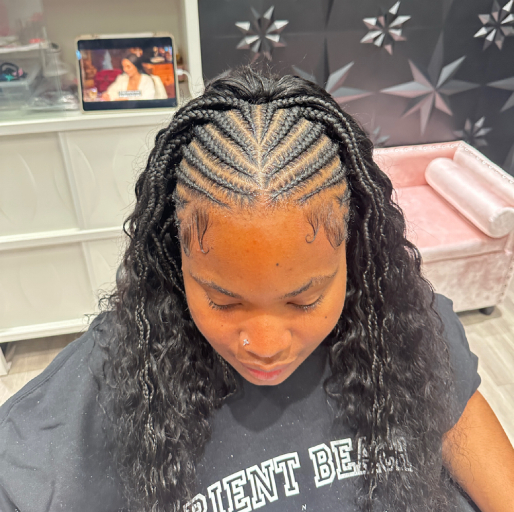 Tribal Sewin at Royalty Braids And Weave LLC in Melbourne, FL