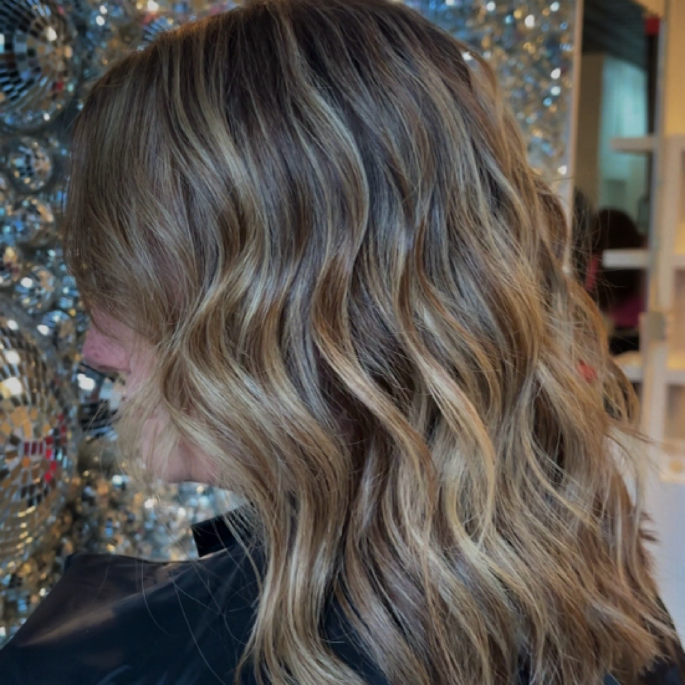 Full Highlight + Root Tap at STYLED BY JENNA in Lexington, NC