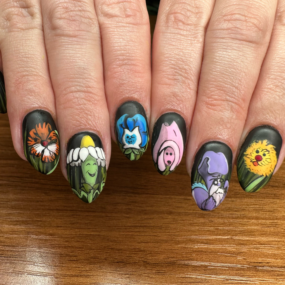 Builder Gel + Intricate Art