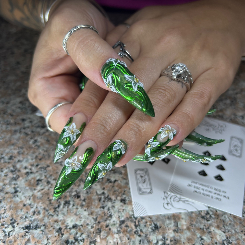 Acrylic/Polygel/GelX XL Fullset