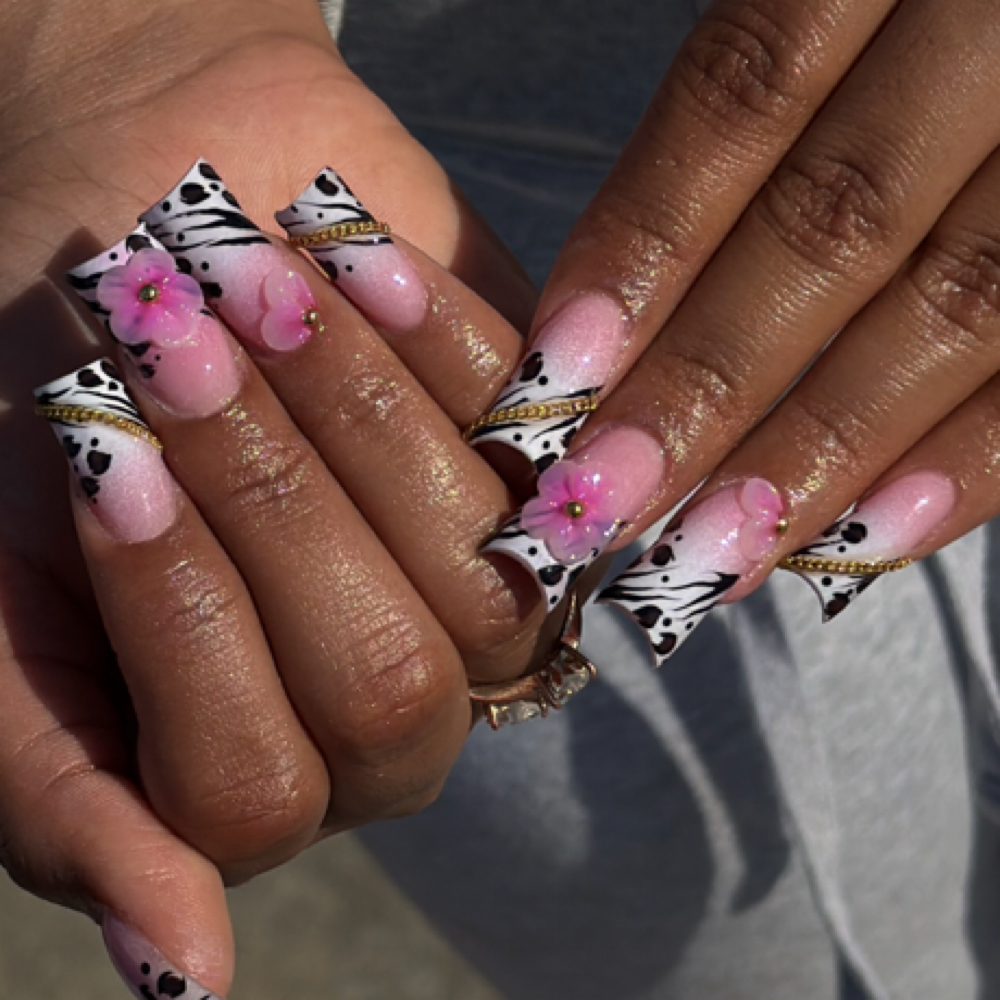 Refill Long Nails at yoha_nailstech in Tampa, FL