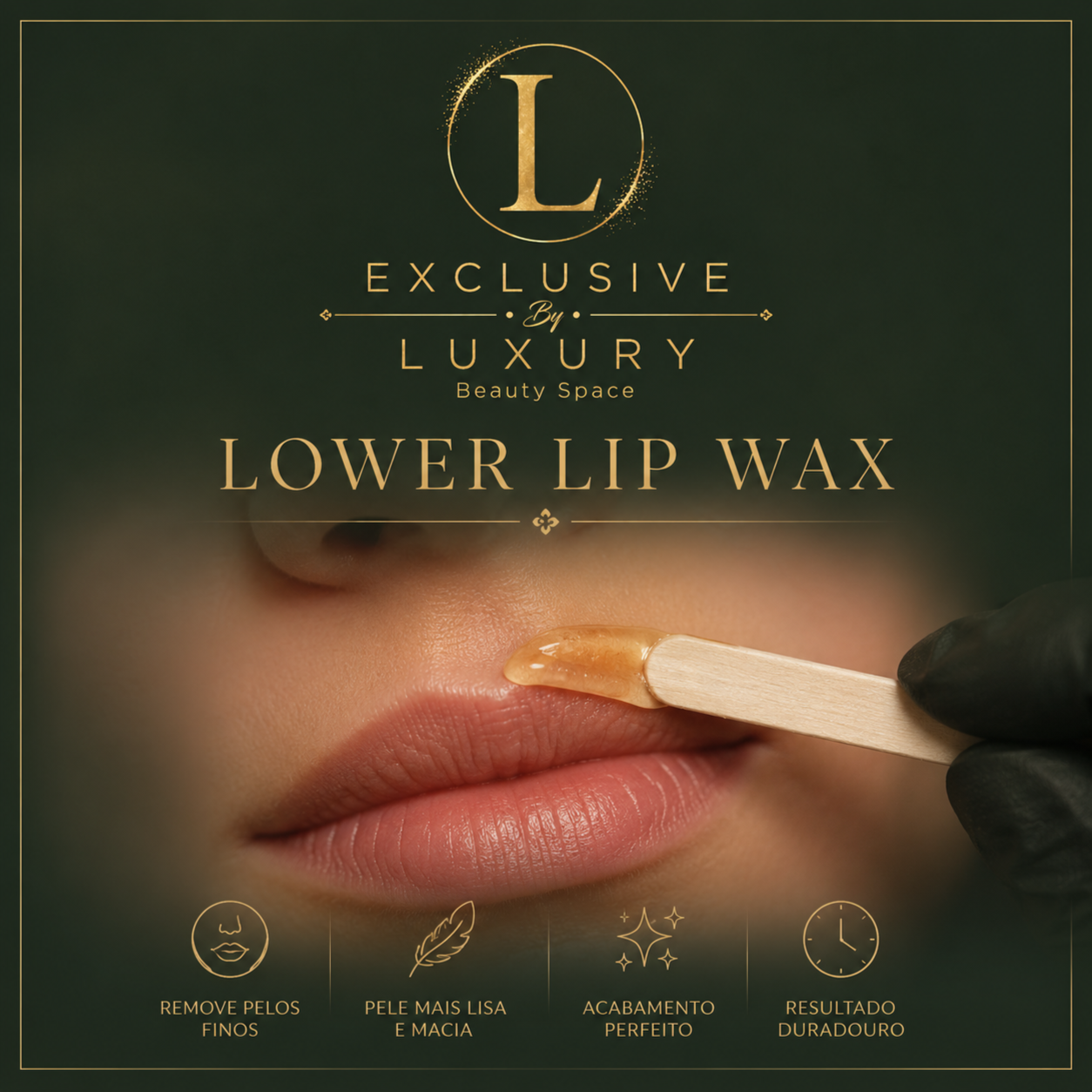 Lower Lip Wax at Exclusive by luxury beauty space in Elizabeth, NJ