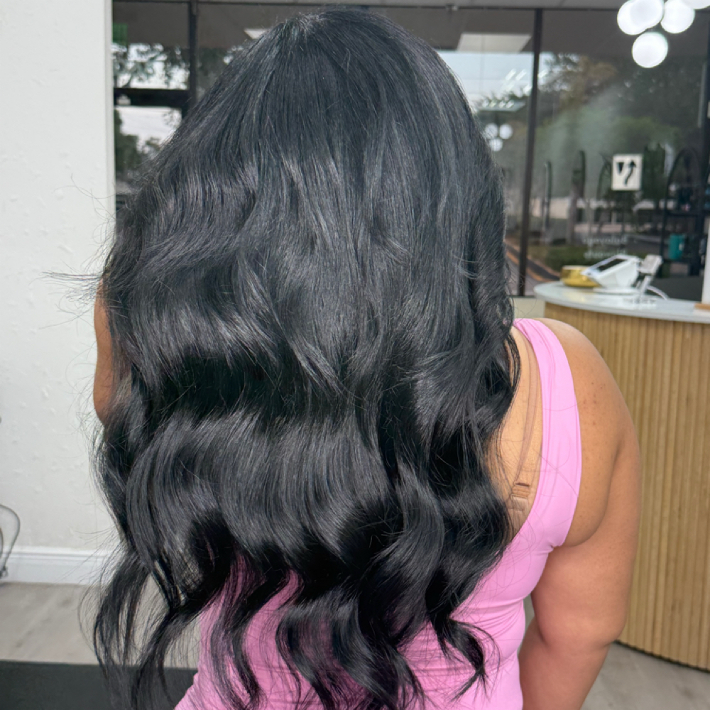 Microbeat Hear Extensions at Glori Salon in Florida, FL
