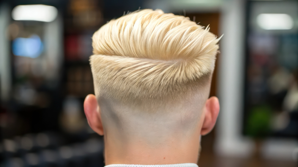 Bald fade haircut