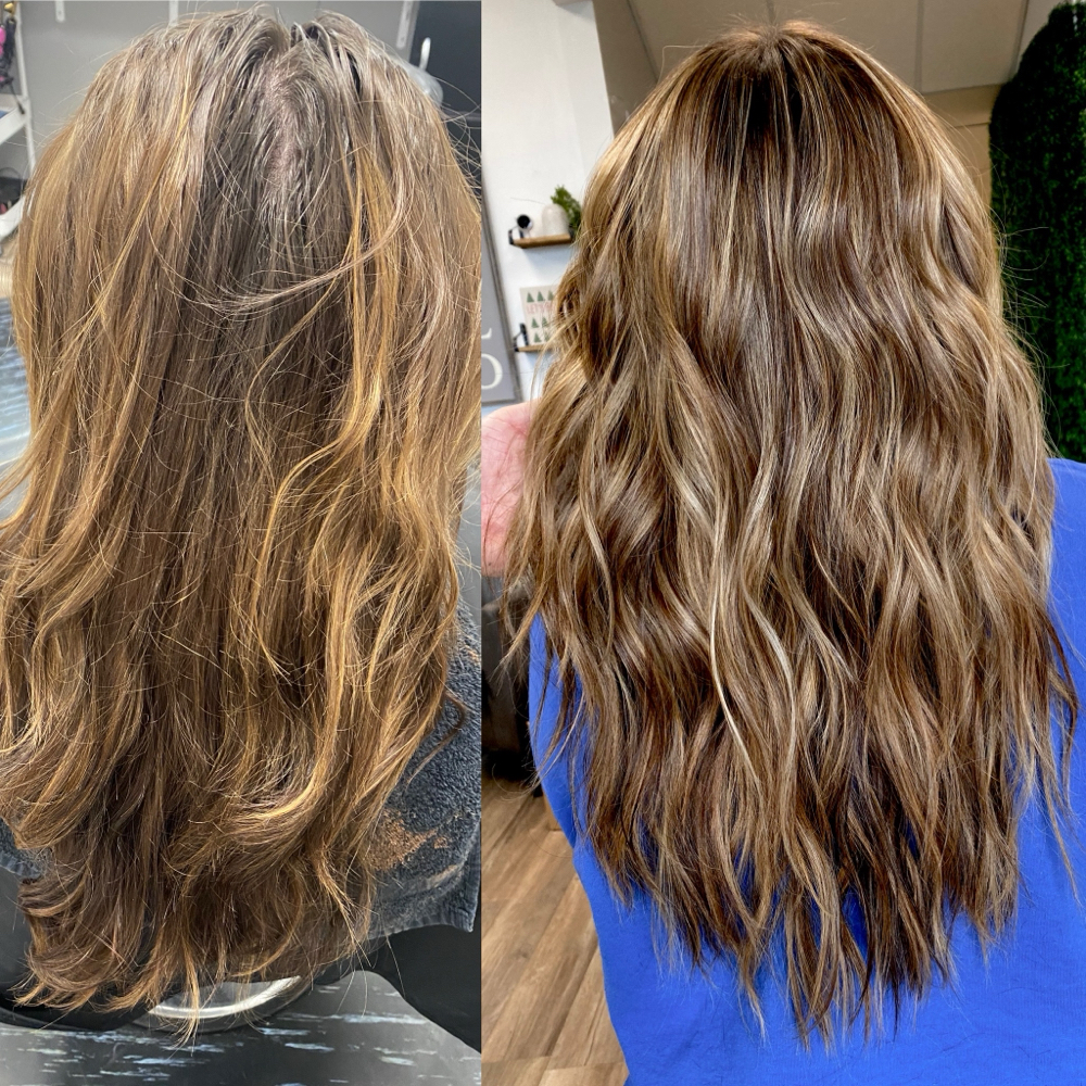Partial Foilayage/Balayage