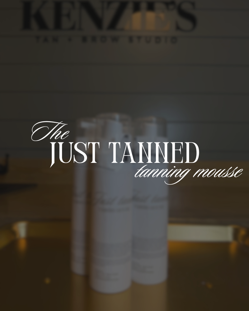 KT+BS TANNING MOUSSE at Kenzie's Tan + Brow Studio in Culpeper, VA