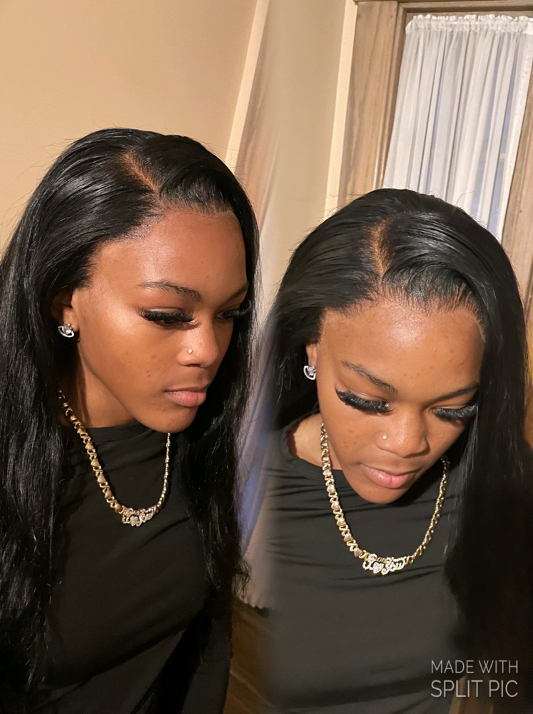 Lace Frontal Sewin Install