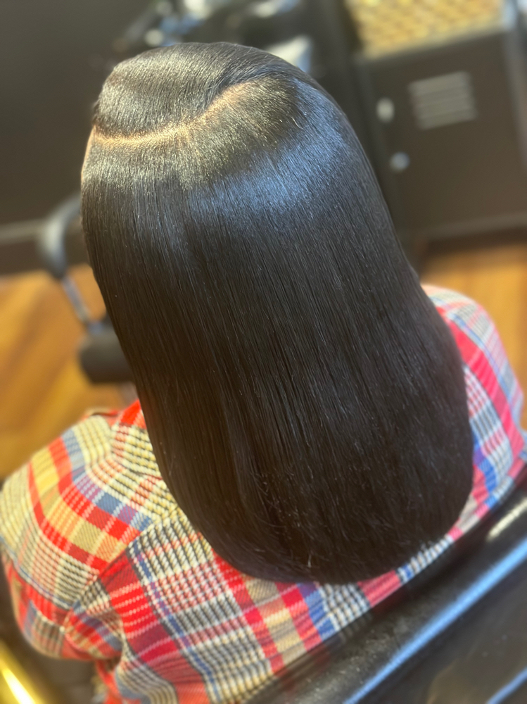 Silk Press+Treatment