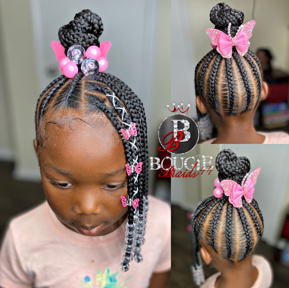 Topknot Bun With Bangs