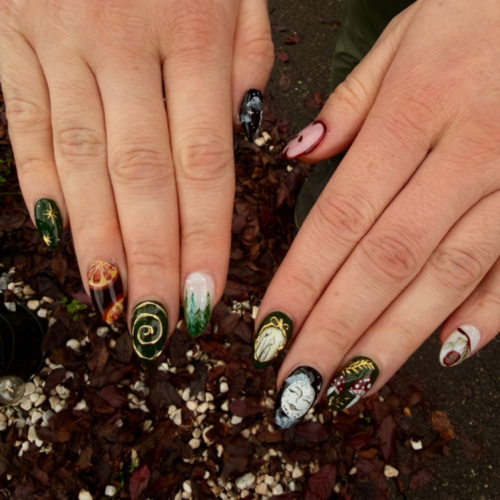 builder gel at jazz does nails in Bellevue, WA