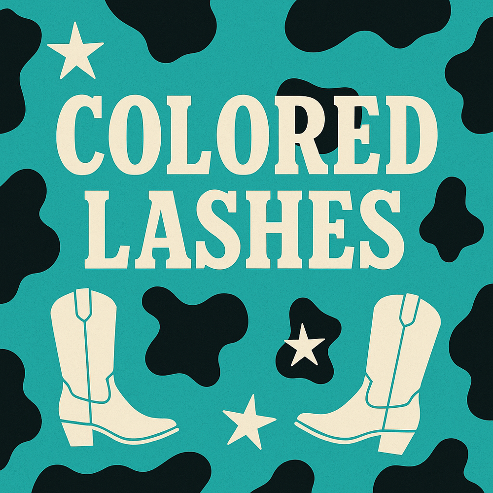 Colored Lashes at Blue Sky Beauty in Jacksonville, NC