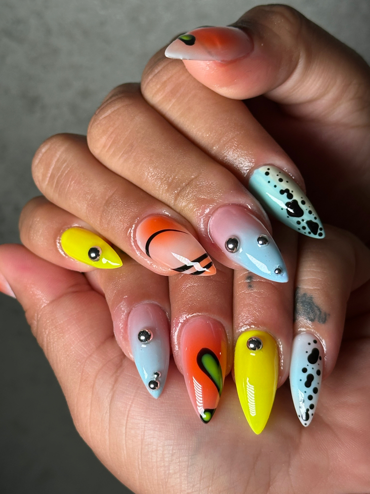 TIER 3: INTRICATE FILL (GEL X) at NAILS BY SIZZLE in Sayville, NY