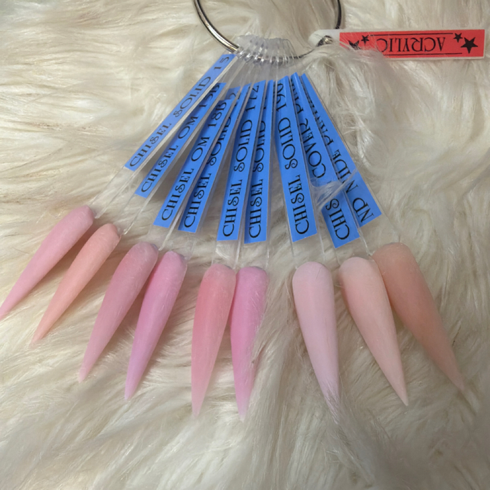 Acrylic Color Full Set at Tipz N Toez Nail Studios LLC in Arizona, AZ