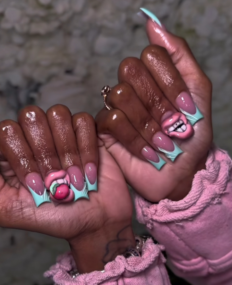 Exotic Freestyle at Nroyalnails in Chicago, IL