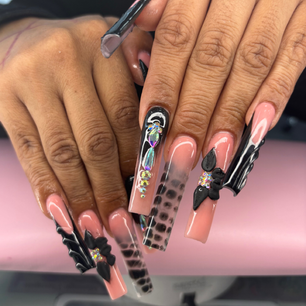 FULL SET (EXTENDO) at The Nail Gyny in Bronx, NY