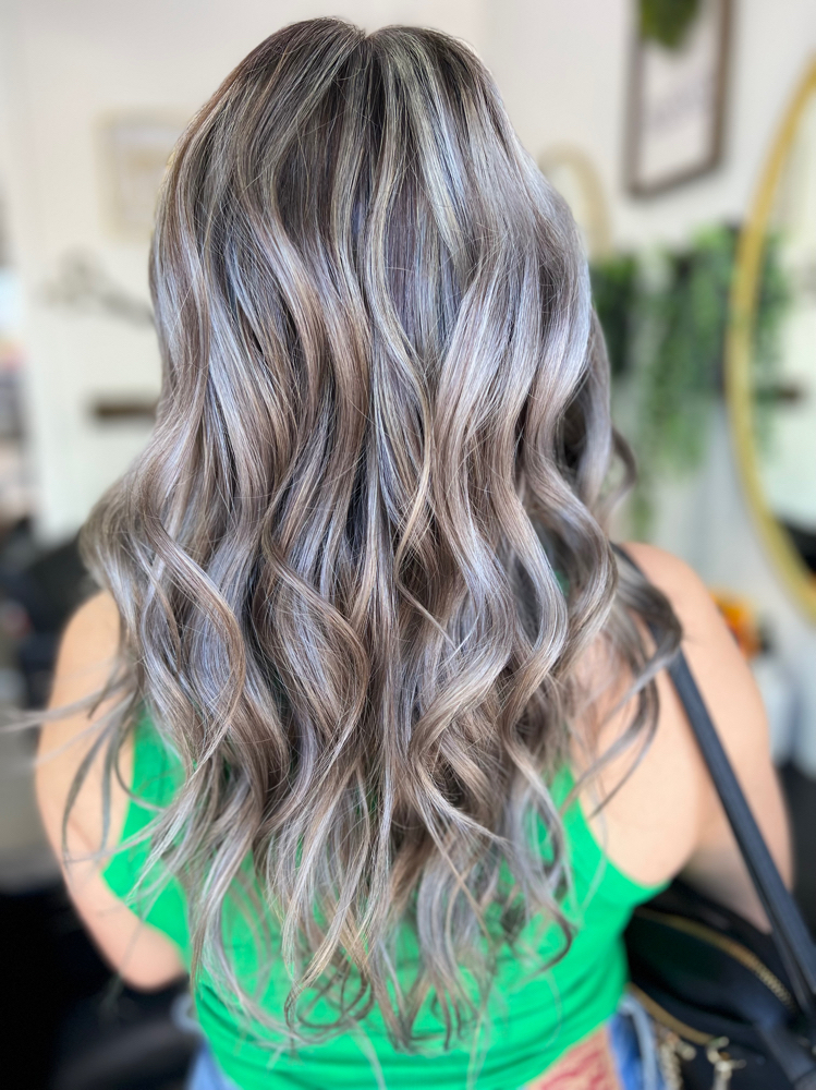 Balyage/ombre With Root Smudge