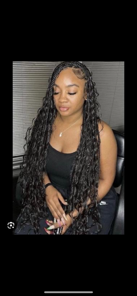 Boho Knotless / Box Braids