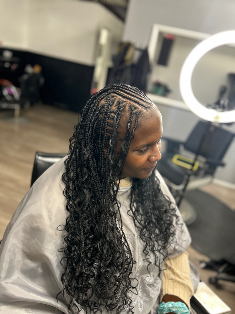 Smedium  Braids With Extensions
