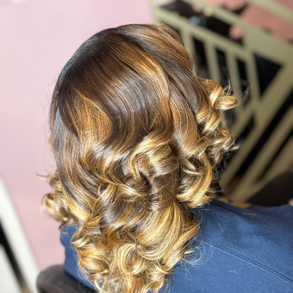 Blended Balyage at Her Forte Salon in Farmington Hills, MI