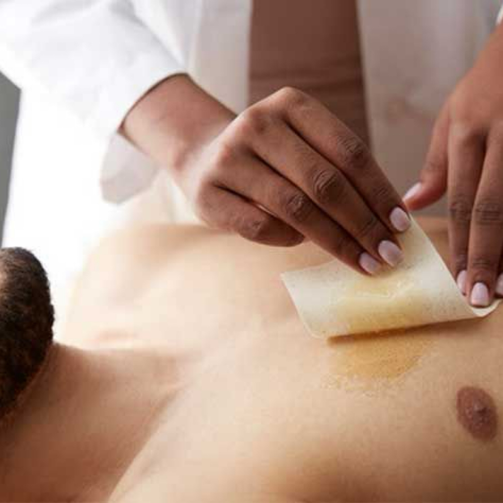 Full Chest Wax at Au Naturale Luxe in York, PA