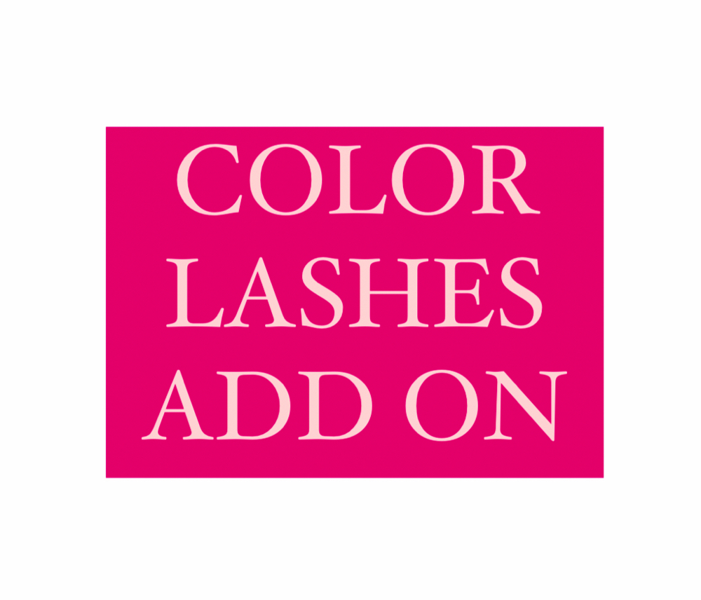Add Color lashes