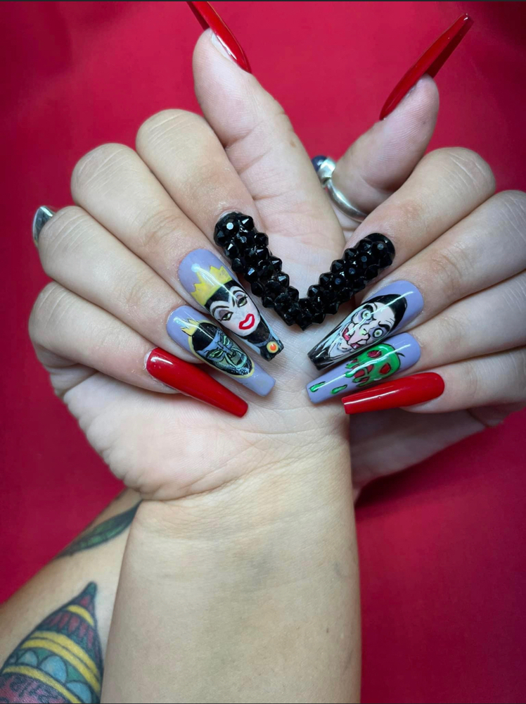 Custom Press On Nail Set