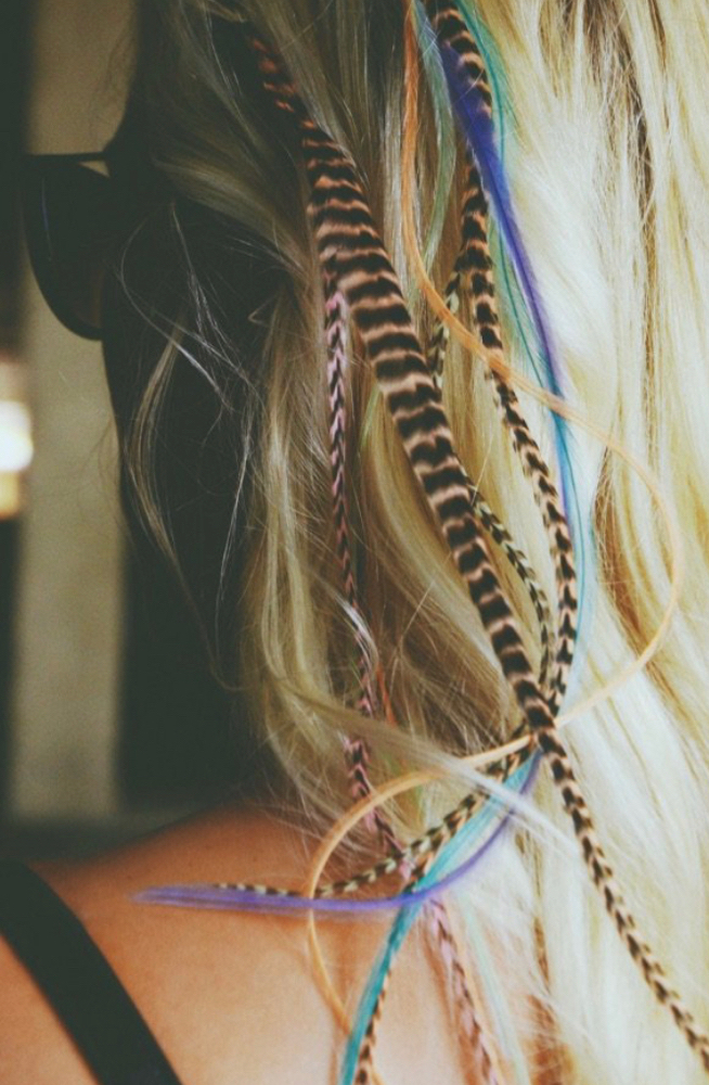 Hair Feathers