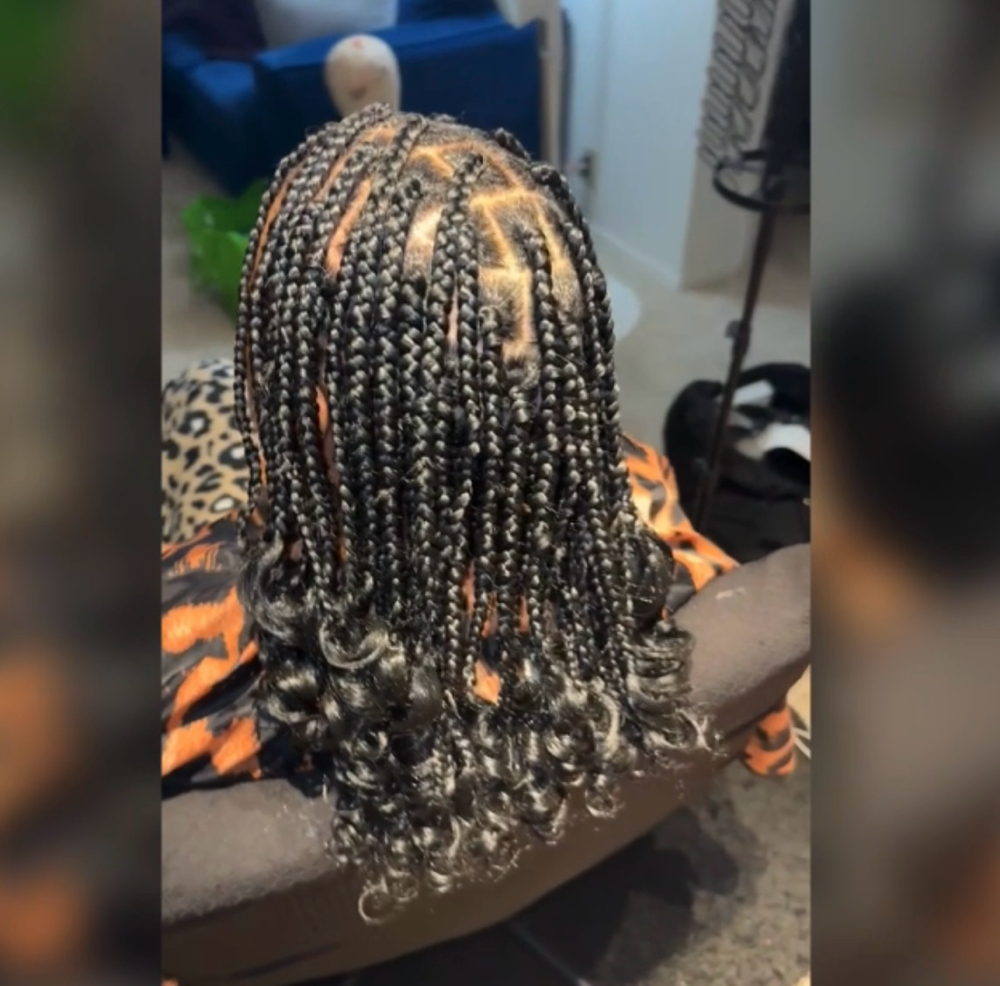 Shoulder Length Knotless&Box Braids