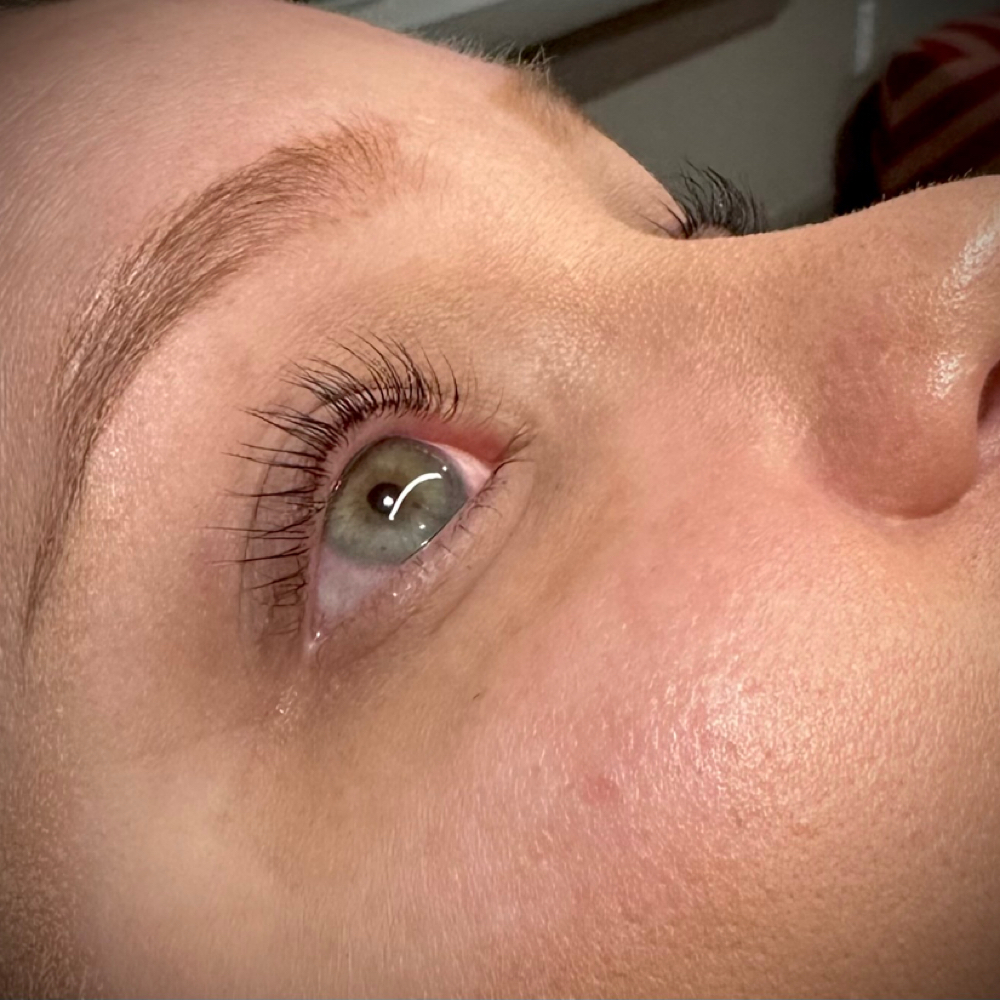 Lash lift and Tint at Hex & Glow Esthetics in buda, TX