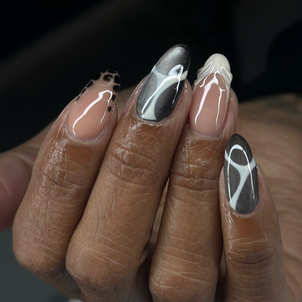 Sturcture Gel Mani at Blossomed Beauty Lounge in Hesperia, CA