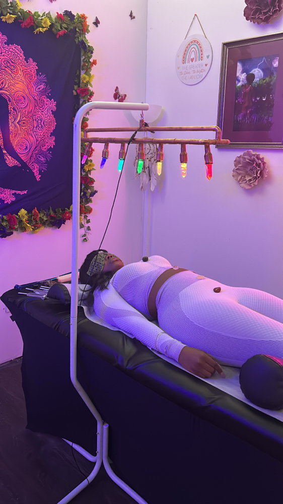 Reiki with chakra light therapy at Eclectic Faith Botanica and Wellness Center in Conyers, GA