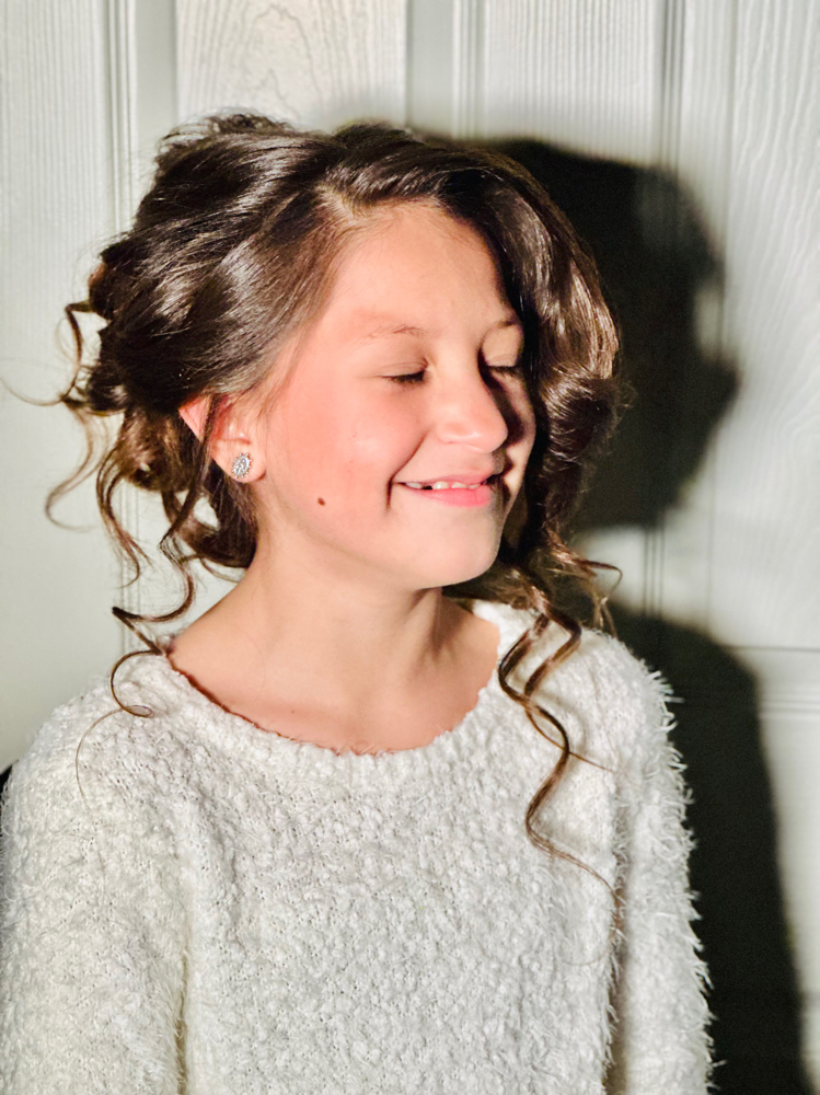 Flower Girl Updo