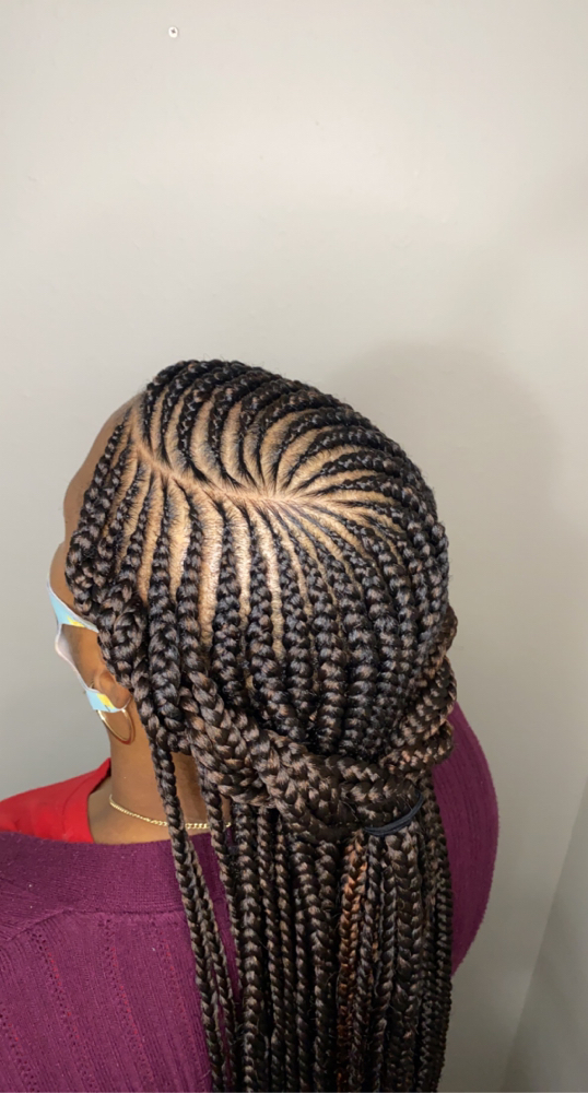 Tribal Braids (midback)