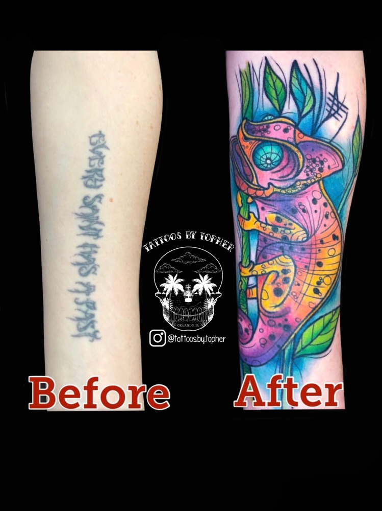 Cover Up Tattoo