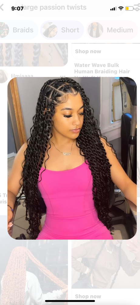 Large Passion Twist at Myrathestylist in Philadelphia, PA