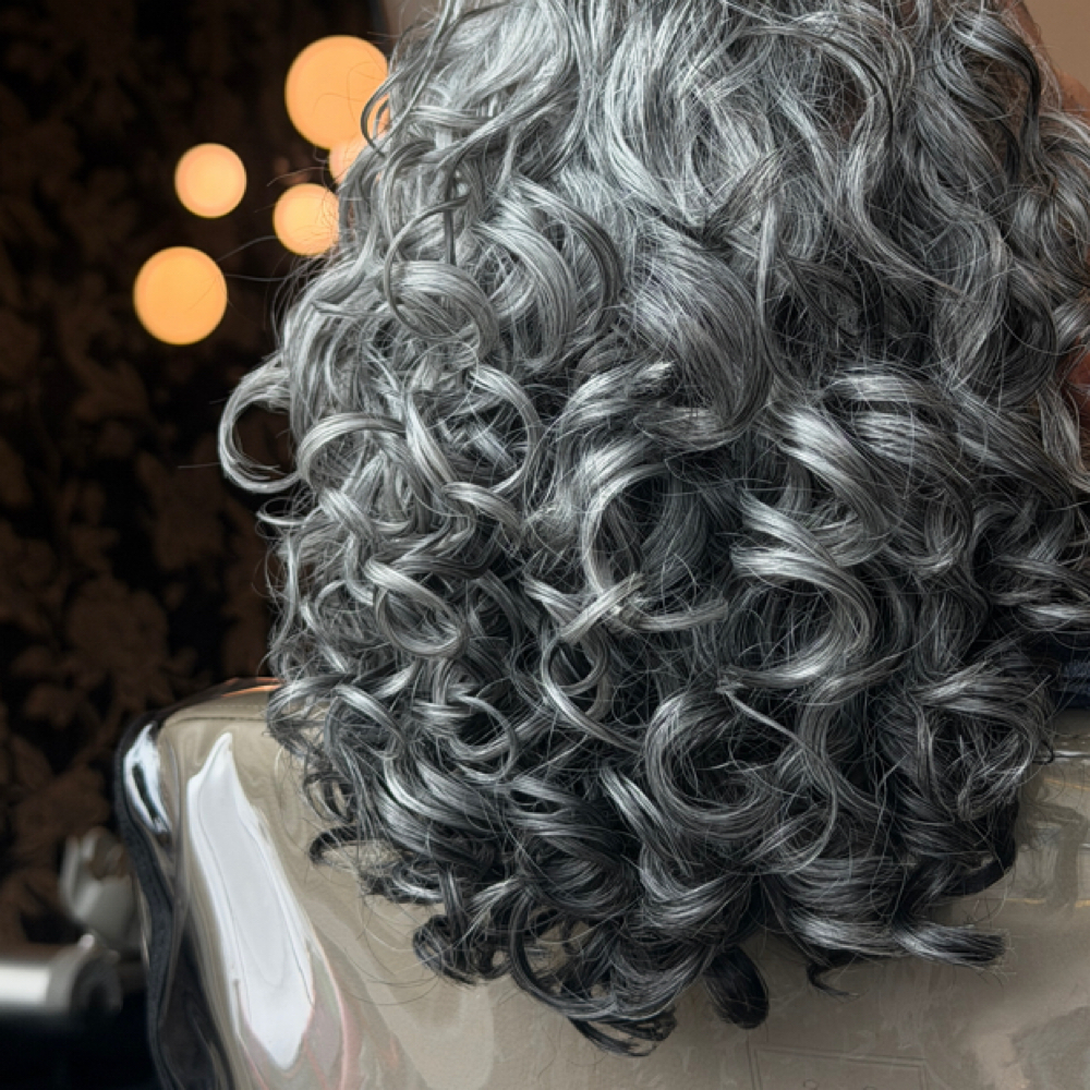 Classic Curly Haircut at Ethereal Curls and Beauty in Waxahachie, TX