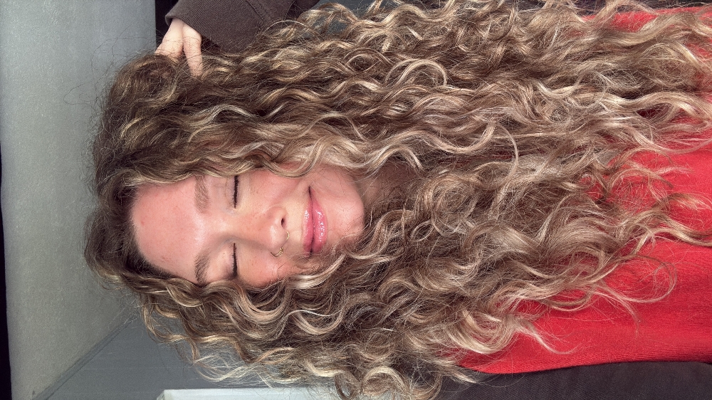 All Over Balayage Highlights